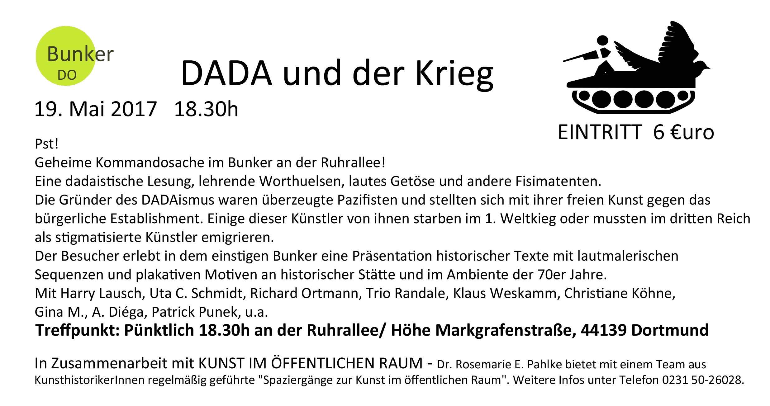 DADA und der Krieg